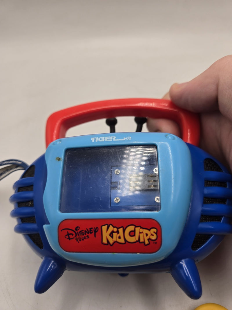 Disney Tunes Tiger Kid's Music Player Radio with 6 Song Cartridges - Working Condition