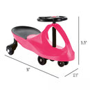 Wiggle Ride-On Car Toy with Twist and Swivel Steering, No Batteries, Gears, or Pedals Needed