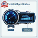 12V Wireless Electric Winch Remote Control Set, Universal Mini 5 Wire Connector - 2 Pack