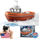 Losbenco 1/72 High-Speed RC Tugboat for Pools and Lakes