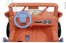 Bluey 12V Battery-Powered 4-Wheel Ride-On Car for Kids with Sounds