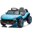 Volkswagen Beetle 12V Kids Ride-On Car with Remote Control and Bluetooth Music