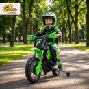 12V Children’s Electric Dirt Bike with Dual 35W Motors for Ages 3-6