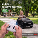 12V Kids' Ride-On Land Rover Electric Car in Black