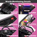 12V Dual-Seater Electric UTV Ride-On for Kids with Suspension, Lights, and Music