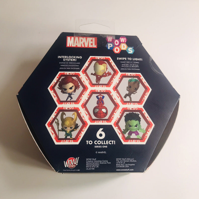 Black Widow Marvel Avengers Interlocking Light-Up Display Pods