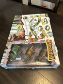Dinosaur Adventure Track Set: Includes 2 Realistic Dinosaurs and Battery-Powered Vehicle with 155+ Pieces