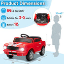 12V Shelby Electric Car for Kids, Remote-Controlled Battery Ride-On Toy