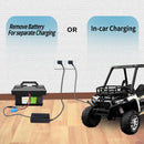 VATOSO 24V 12Ah Lithium Battery for Dynacraft Realtree UTVs with 2A Rapid Charge