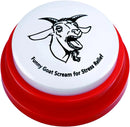 Screaming Goat Sound Effect Button, Hilarious Desk Toy and Gag Gift