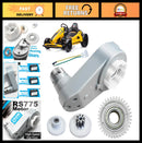 24V RS775 High-Performance Motor Gearbox for Power Wheels Enhancement, Compatible with 18V-24V DC Motors