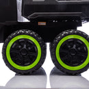 24V Two-Seater Kids Electric Ride-On Six-Wheel Dump Truck with Parental Remote Control