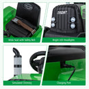 Kids' 24V Electric Tractor with Removable Trailer, Remote Control, and Music