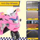 3-Wheel Kids Motorcycle Ride-On Toy with Reverse Function, Sounds, and Headlights - 6V
