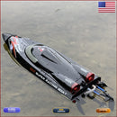Ssccgym WL916 High-Speed RC Brushless Boat with LED Lights