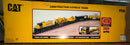 Caterpillar CAT Construction Express Toy Train Set with 5 Cars and 14+ Feet of Track