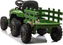 12V Children’s Electric Tractor with Trailer Ride-On Toy