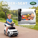 Dual Function Ride-On Push Car, Official Land Rover Discovery, White