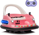 12V Electric Bumper Car for Toddlers - Kids Ride-On Toy with 360-Degree Spin