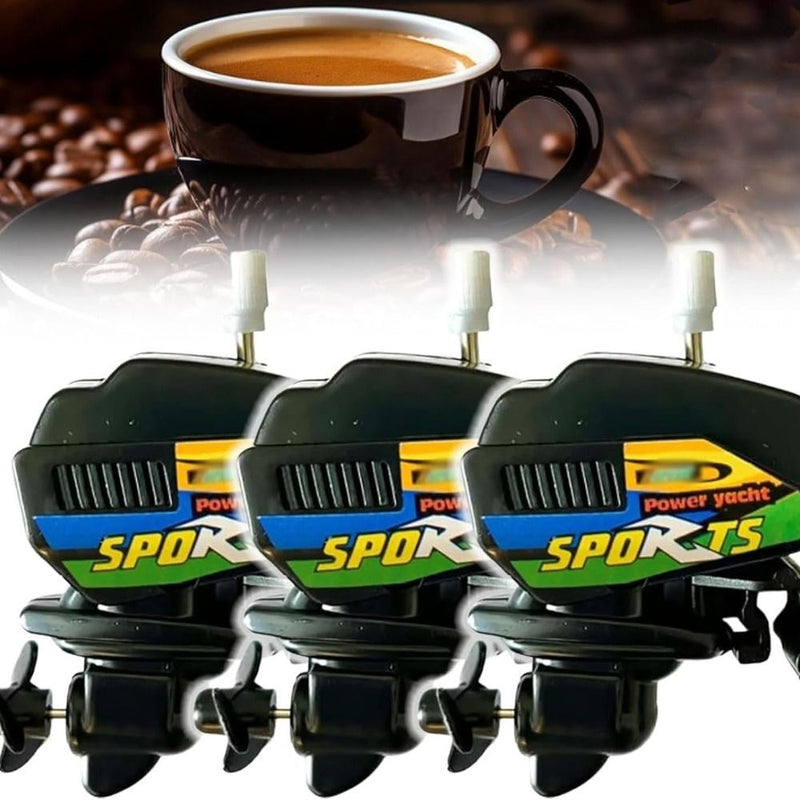 Mini Wind-Up Boat Motor Coffee Stirrer Mixer Novelty Gift