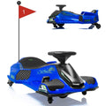 24V Electric Drift Kart Ride-On Toy for Boys and Girls