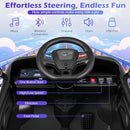 12V Ford Mach E Kids Electric Ride-On Car in Deep Black