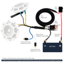 High-Low Metal Twin Horn Kit with Harness for Vehicles
