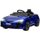 12V Electric Audi Ride-On Car for Kids with Remote Control - Dark Blue