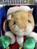 Dancing Santa Hamster Performs "We Wish You A Merry Christmas"