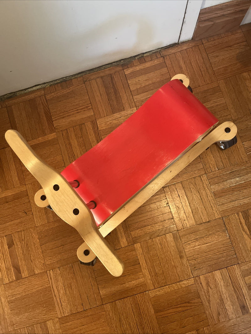 2-in-1 Wooden Flip Rock and Roll Toddler Balance Toy