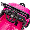 12V Electric Ride-On Toy Truck for Kids with Remote Control and LED Lights