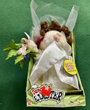2003 Gemmy Hamsterette Bride Plush Toy with Sound and Movement