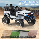 24V Electric Jeep Truck for Kids - Switchable 2WD/4WD 2-Seater Ride-On Vehicle