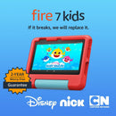 Fire 7 Kids Tablet - 7" Display - Designed for Ages 3-7 - 16 GB - Blue