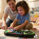 Tiesto Kids DJ Controller with Jog Wheel, Tempo Slider, and LED Pads