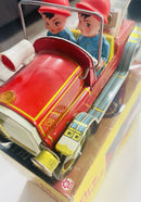 Metal Fire Chief Battery-Powered Fire Truck ME699 Collectible Toy