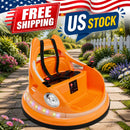Electric 12V 360° Spin Bumper Car for Kids