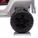 12V Bluetooth Electric Ride-On Truck with LED Lights for Kids Aged 1-4 Years - White