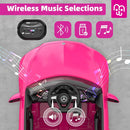 12V Officially Licensed Electric Ride-On Car for Kids with Remote Control and Bluetooth