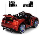Kids Ride-On Remote Control Car with MP4 Screen LED Wheels Licensed Mercedes-Benz Various Colors