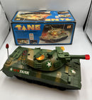 Vintage 90s 12" Military Tank S811 with Lights, Sound, and Motion