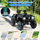 24V Dual-Seater Quad Electric Ride-On with Four Motors and Soft Start LED Lighting