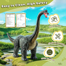 Dinosaur Ride On Toy Cars for Kids,Twinkoo Realistic Brachiosaurus Push Car with