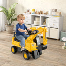 Caterpillar Ride-On Excavator for Young Explorers by GLACER 10145YW-TQ