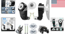 24V RS555 High-Speed Motor Gearbox Kit - Set of 2 for Power Wheels Enhancement