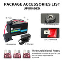 12V Power Wheels Ride-On Toy Car Replacement Battery | 12Ah Quick Charger, 2 in 1