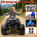 24V 4WD Children's ATV Electric Ride-On Car with 4×200W Motors, Bluetooth, MP3, and LED Lights
