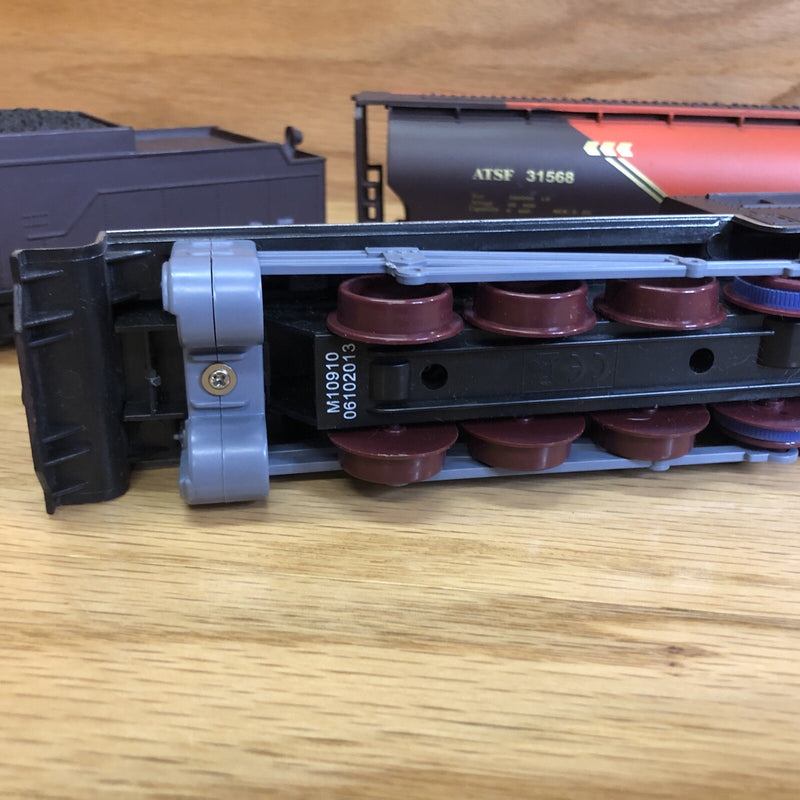 Deluxe Classic Toy Steam Engine Train with Coal Car and Maple Syrup Freight Car