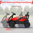 12V Electric UTV Ride-On Car for Older Kids with Remote Control - Red