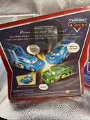 Disney Cars Crash Talkin' Lightning McQueen, Doc Hudson, and The King Action Figures Set